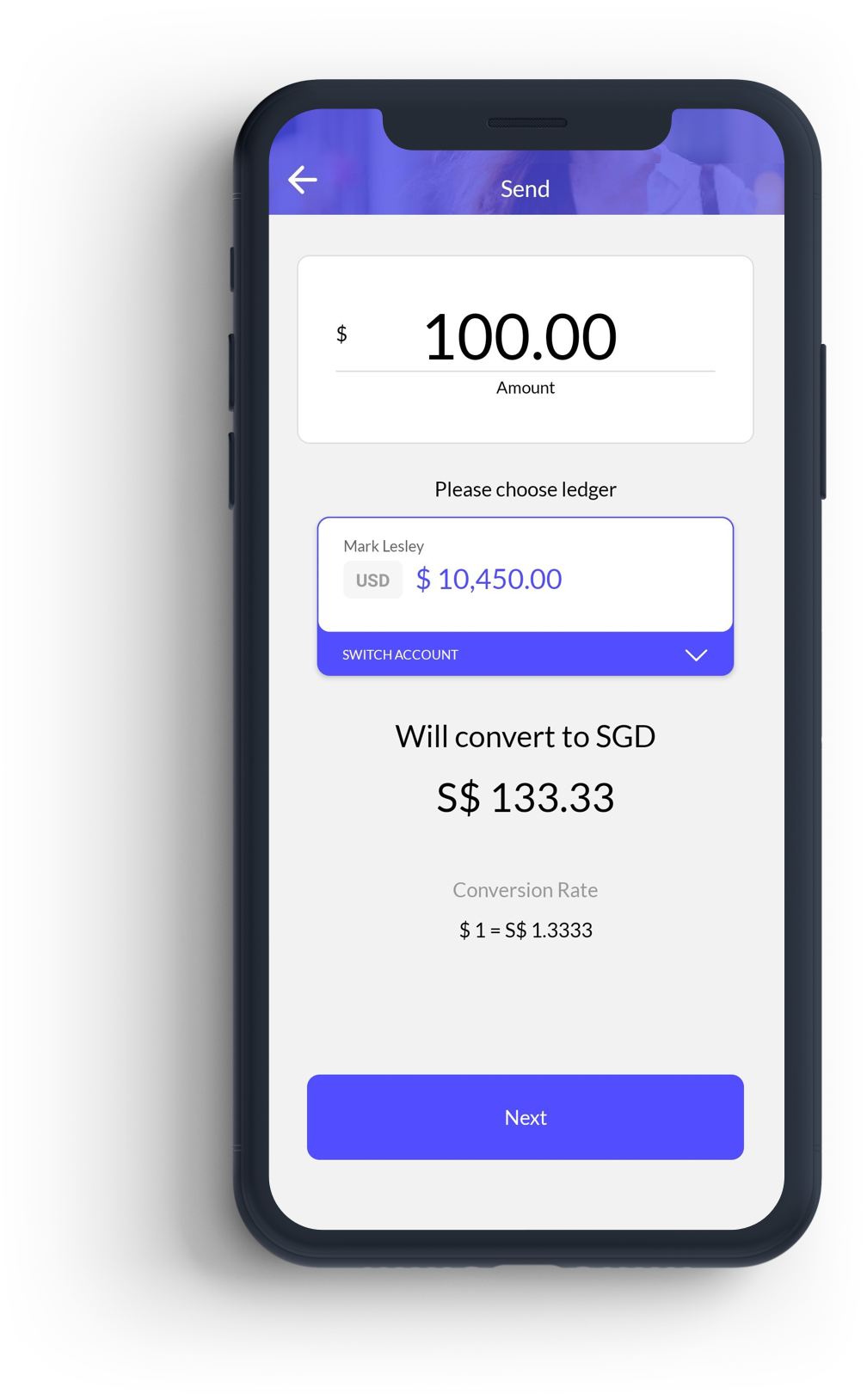 et your users transfer money locally and remit money to users overseas.